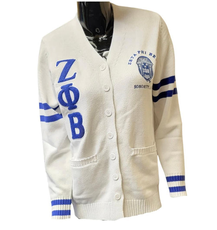 Zeta Varsity Cardigan