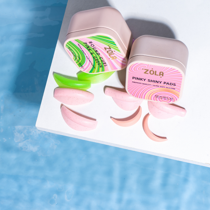 Zola - Lash Lift Shields - Round Curl (Pink & Green 8 Sizes)